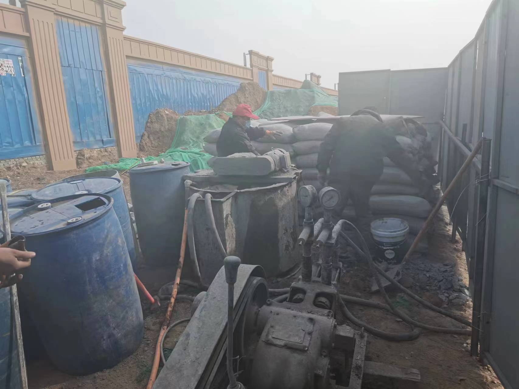 蒲县地基沉降注浆加固